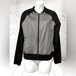 NEW, Tuff Athletics, Full-Zip Jacket, Size S, Black & Gray